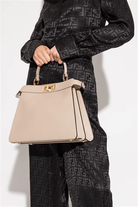 fendi peekaboo medium size|fendi peekaboo.